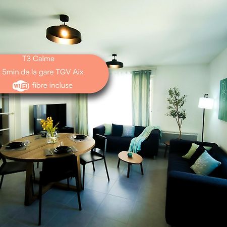 L'Instant Aixois T3 Situe A Aix La Duranne Apartman Aix-en-Provence Kültér fotó