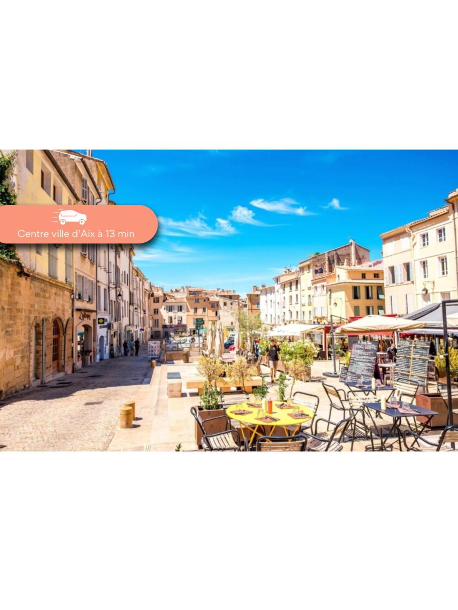 L'Instant Aixois T3 Situe A Aix La Duranne Apartman Aix-en-Provence Kültér fotó